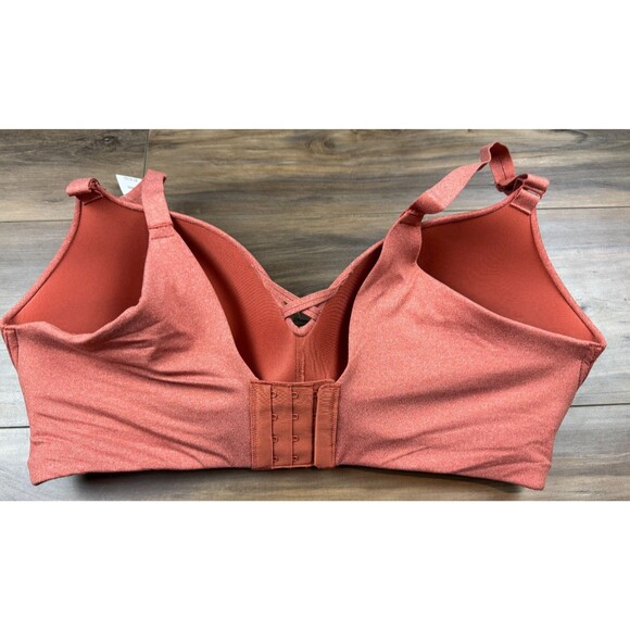 Torrid Wire Free Push Up 360 Back Smoothing Bra Bruschetta Heather 40DDD NWT - Picture 3 of 4